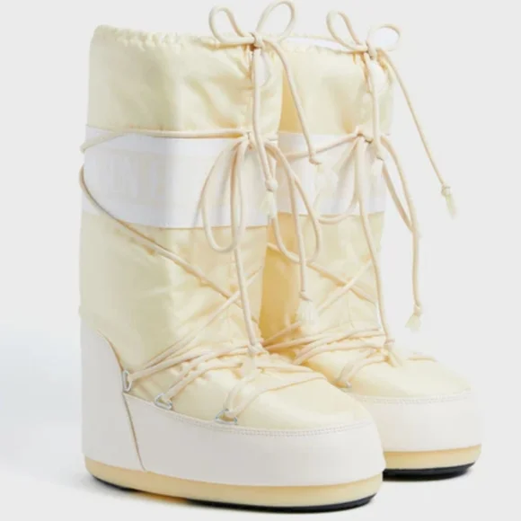 Moon Boot Icon Cream Snow Boots Moon Boots Ivory Snow Boot Moon Boot Icon - Picture 12 of 13